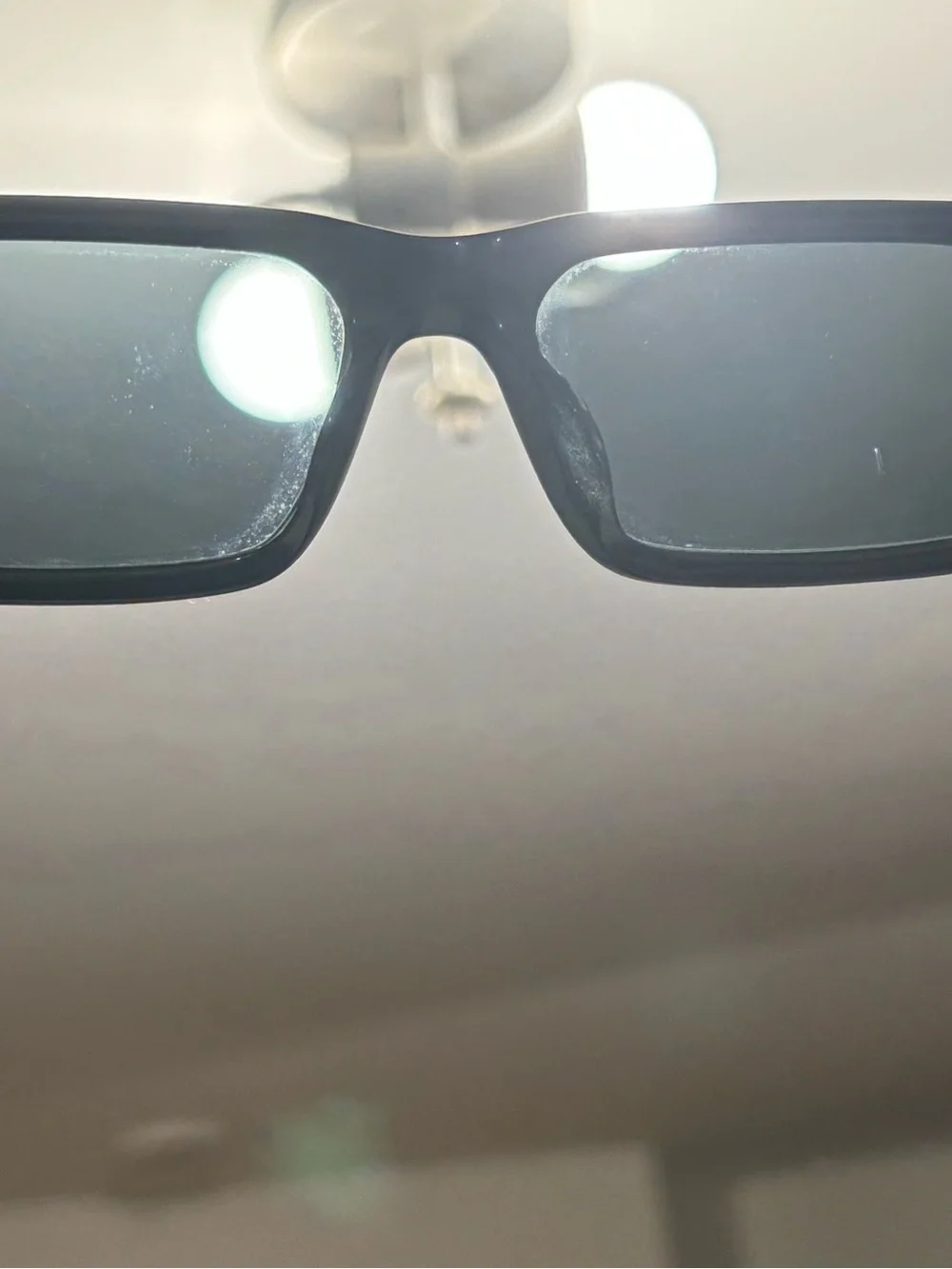 Saint Laurent SL 660/F 001 Black Rectangular Sunglasses 54-17-145 Japan